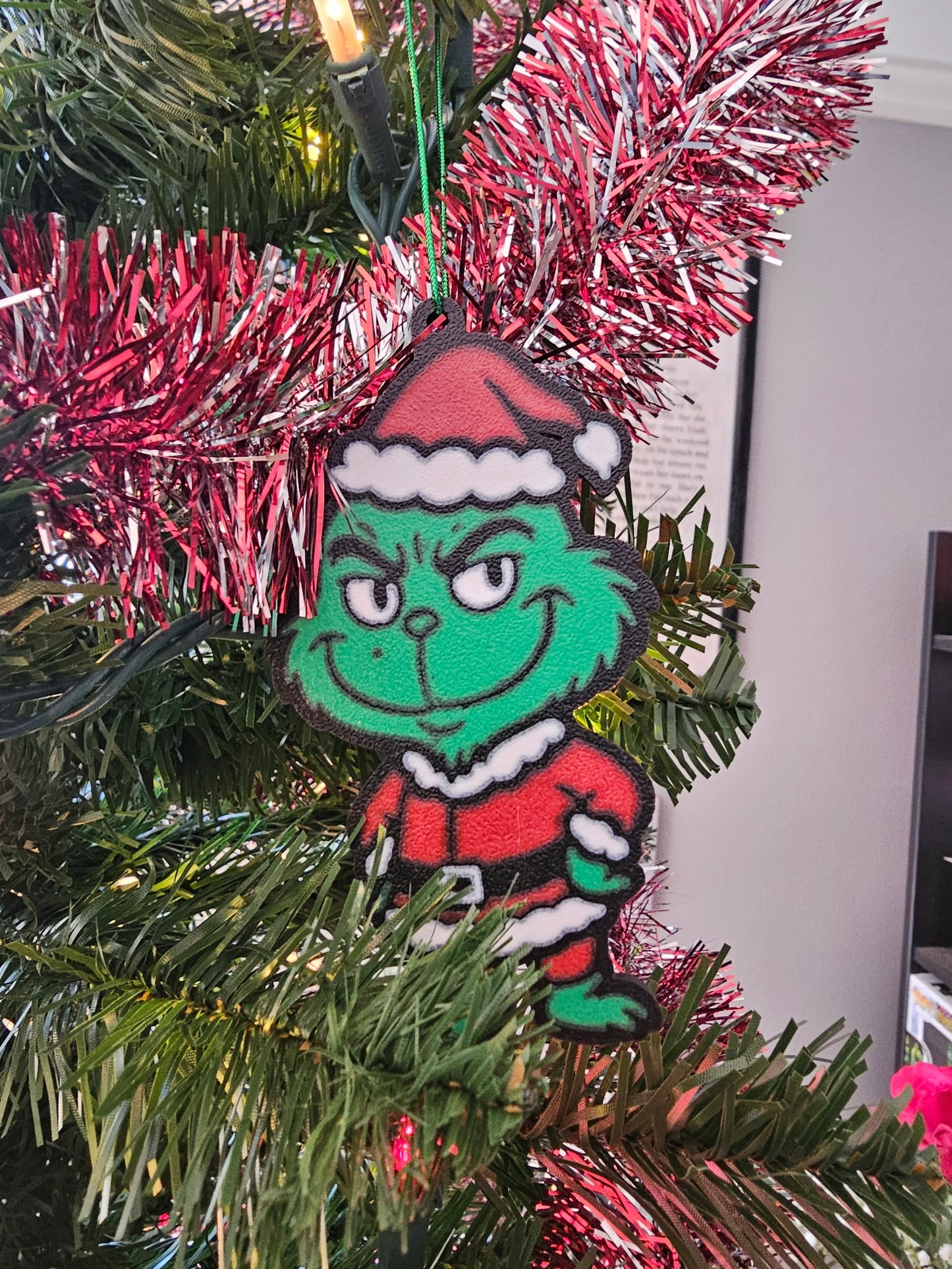 Grinch Christmas Ornament