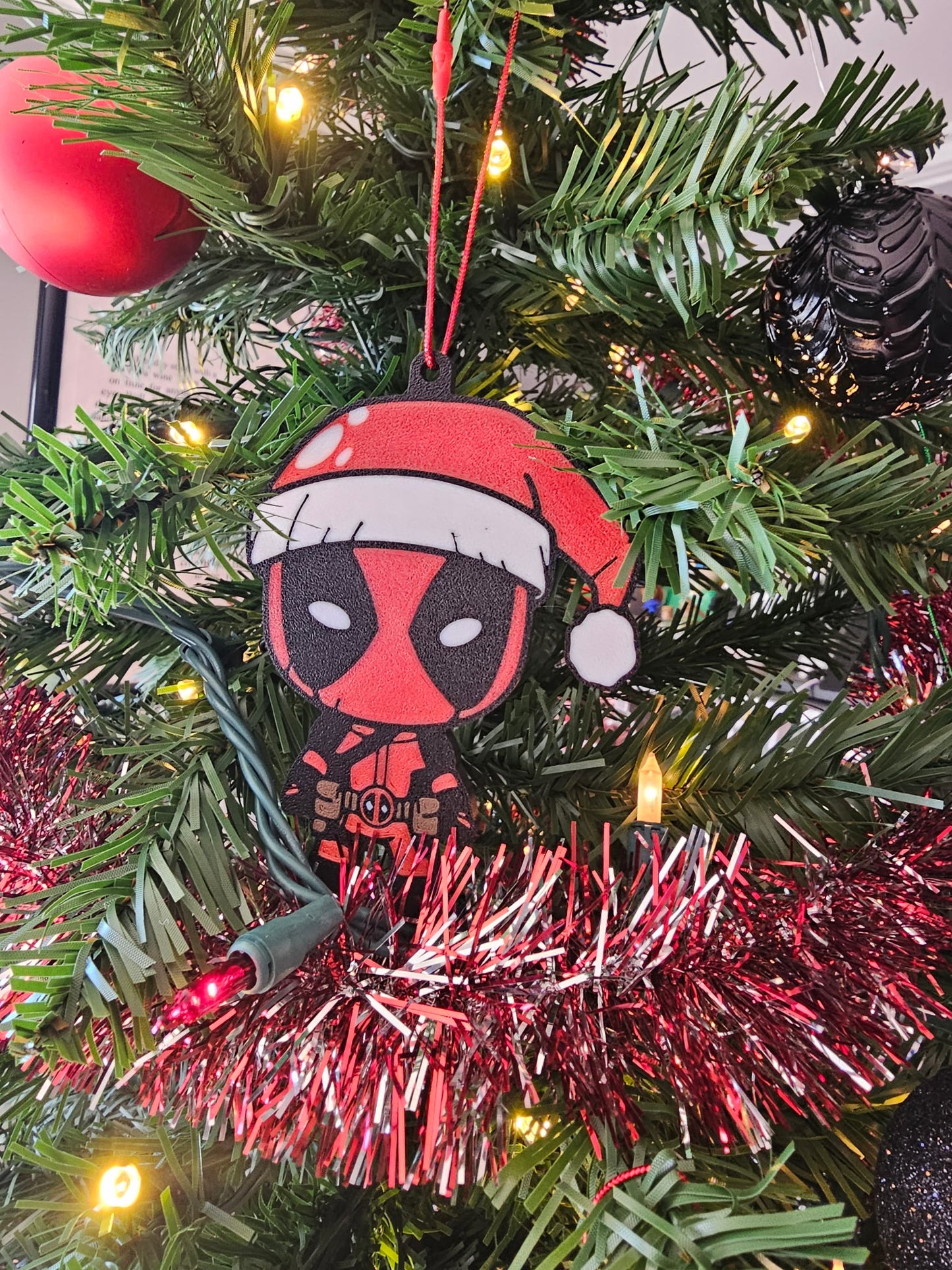 Deadpool Christmas Ornament